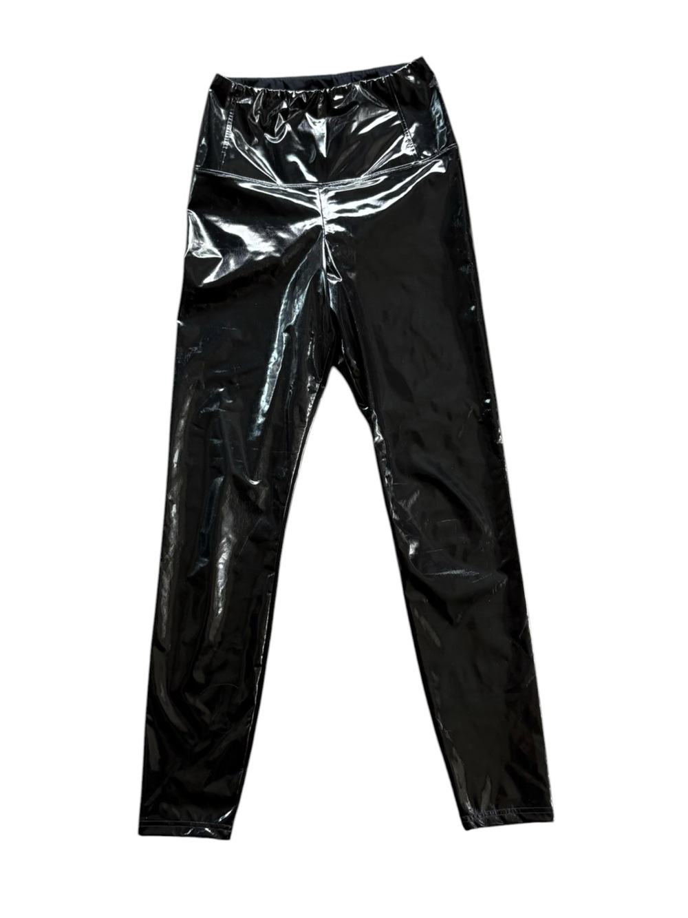 Aritzia Wilfred Black Shine Sparkle Leggings Size Small